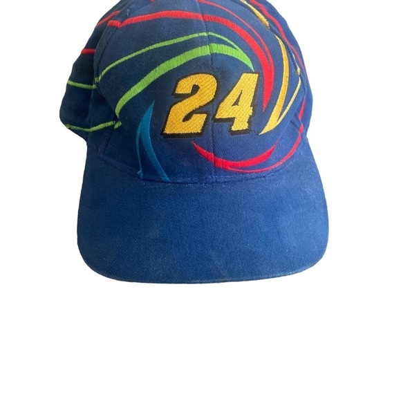 Vintage Chase Authentics DuPont Jeff Gordon 24 SnapBack Hat NASCAR Racing - Picture 6 of 6